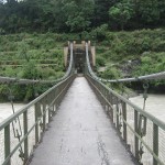 Bridge that got washed out.