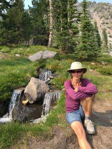 Lauren on Mt. Shasta